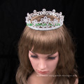Corona de diamantes de imitación de la tiara de las mujeres del diseño de la flor